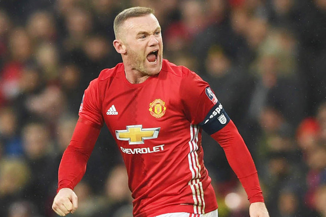 5. Wayne Rooney (2014-2017)