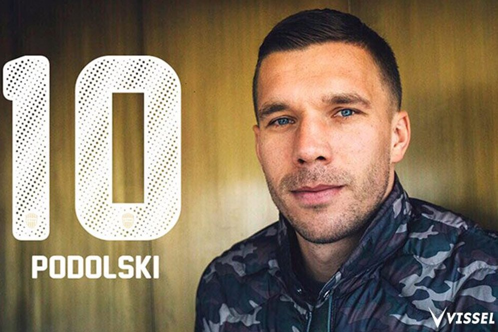 Podolski Resmi Gabung Klub Jepang Vissel Kobe Podolski Resmi Gabung Klub Jepang Vissel Kobe