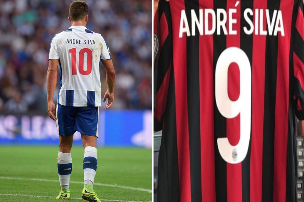 Andre Silva Bakal Pakai Jersey Nomor 9 Milan