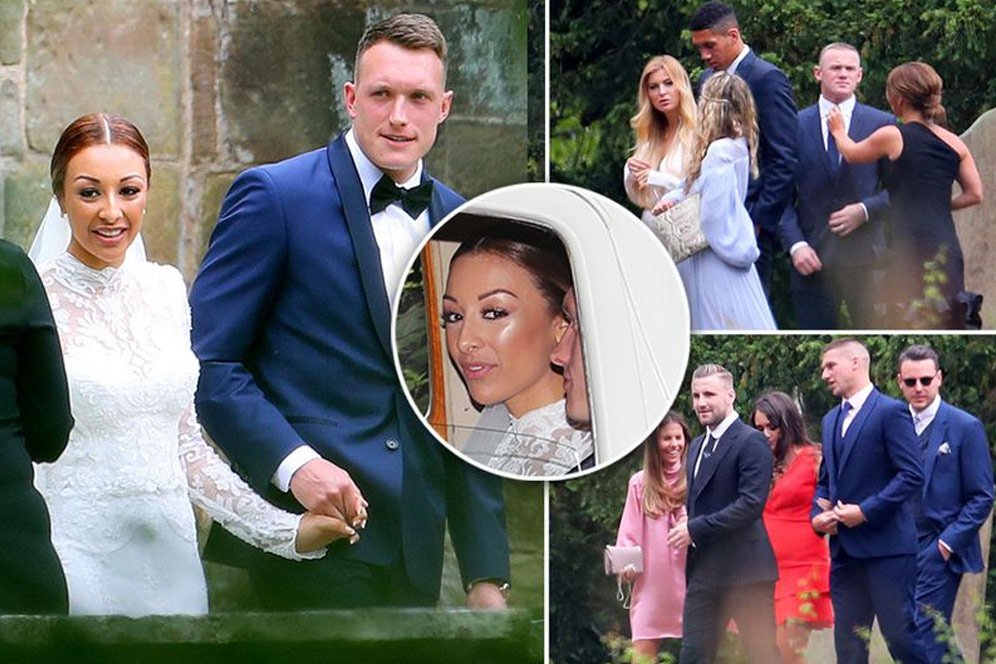 Phil Jones Menikah, Disaksikan Bintang-bintang MU dan WAGs