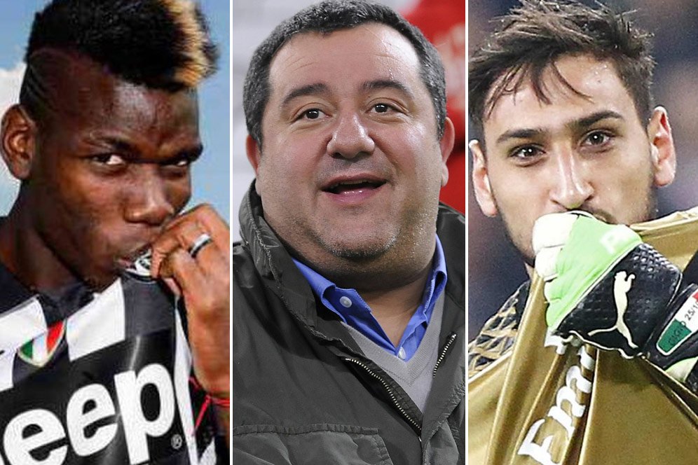 Barisan 'Pencium Emblem' Mino Raiola