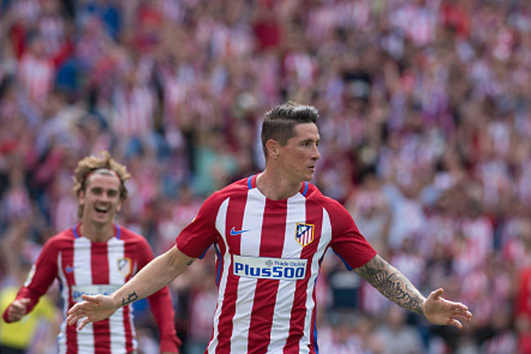 La Liga - Aksi, Skill dan Gol Atletico Madrid