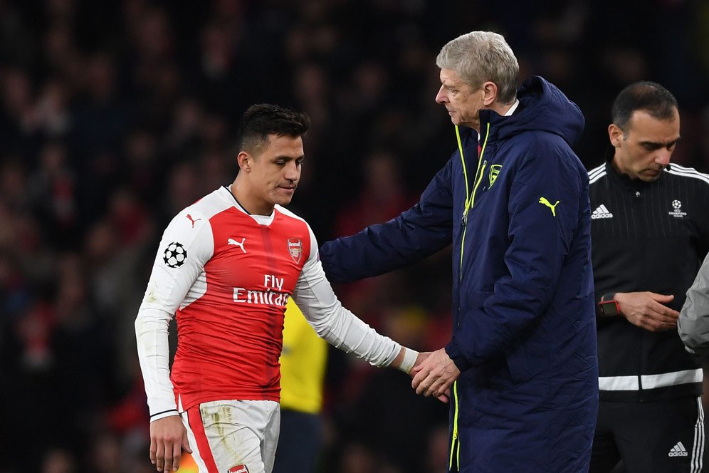 Alexis Sanchez Sedih Wenger Akhirnya Tinggalkan Arsenal