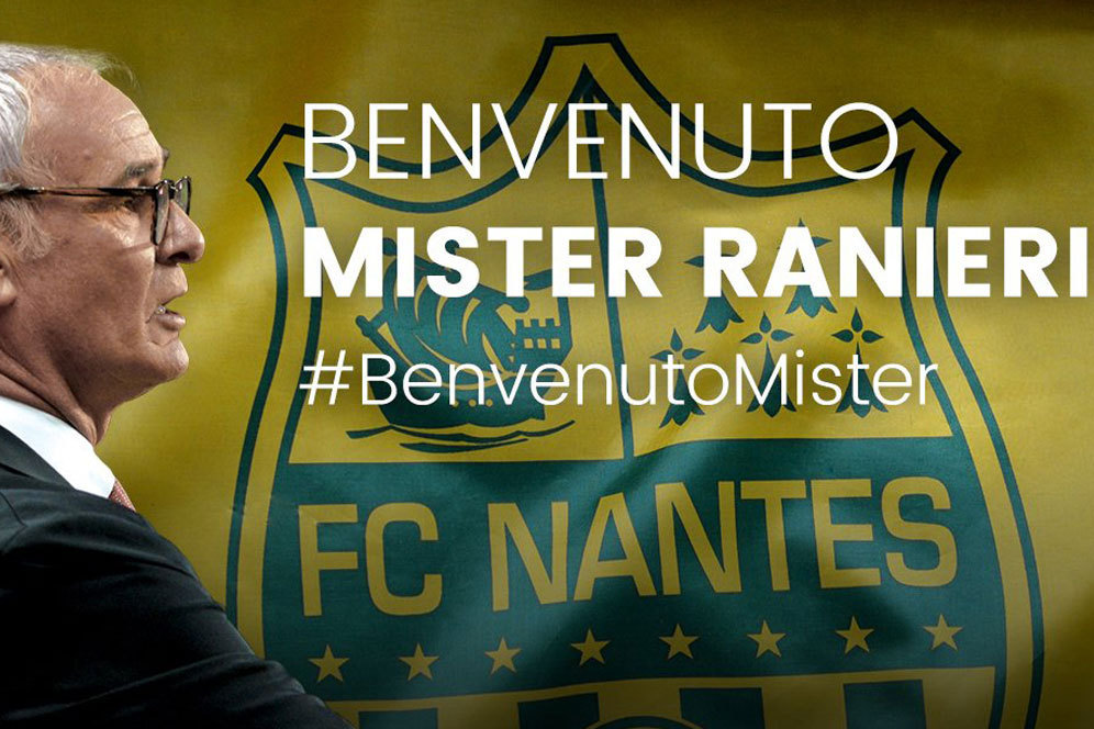 Sempat Diganjal Regulasi, Ranieri Resmi Pelatih FC Nantes