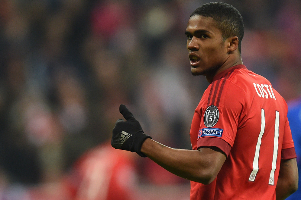 Bayern Munchen Resmi Pulangkan Douglas Costa dari Juventus