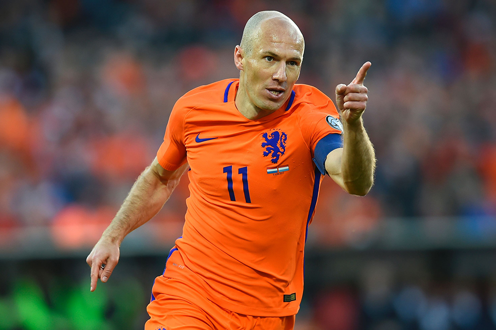 Belum Fit, Robben Siap Ladeni Perlawanan Prancis