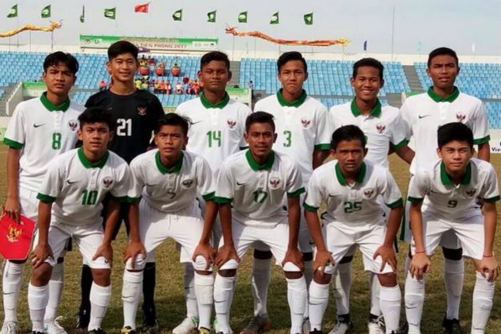 Lawan China Taipei, Timnas U-16 Menang 11-0!