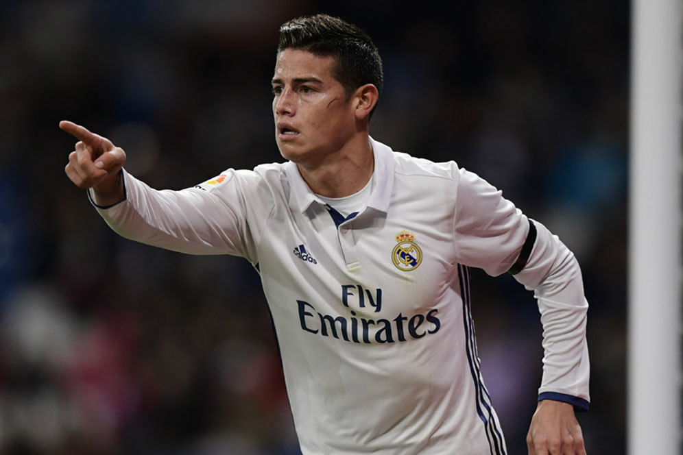 Milan Mundur Dari Perburuan James Rodriguez