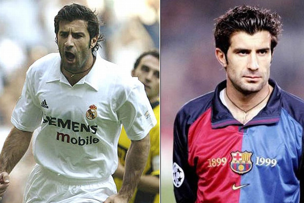 El Clasico dan Tragedi Kepala Babi untuk Sang 'Pengkhianat' Luis Figo