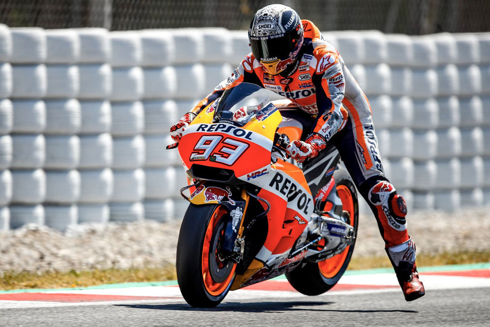 Ban Depan Simetris Bikin Marc Marquez Nyaman Lagi