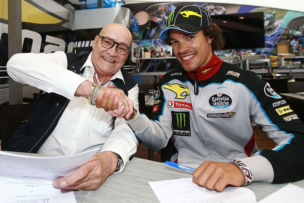 Morbidelli Resmi Naik ke MotoGP 2018 Bareng Marc VDS