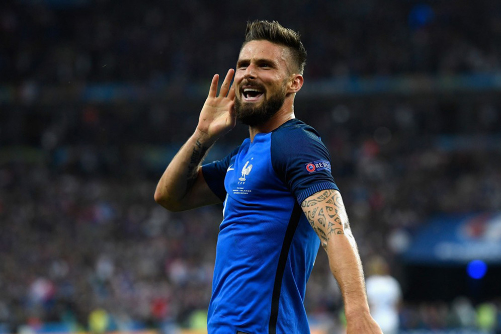 Giroud Ternyata Tak Alami Cedera Parah