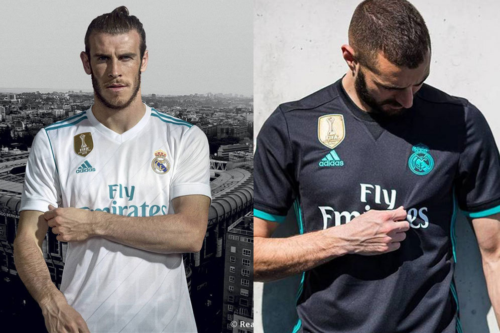 Real Madrid Luncurkan Jersey Baru Musim 2017/18