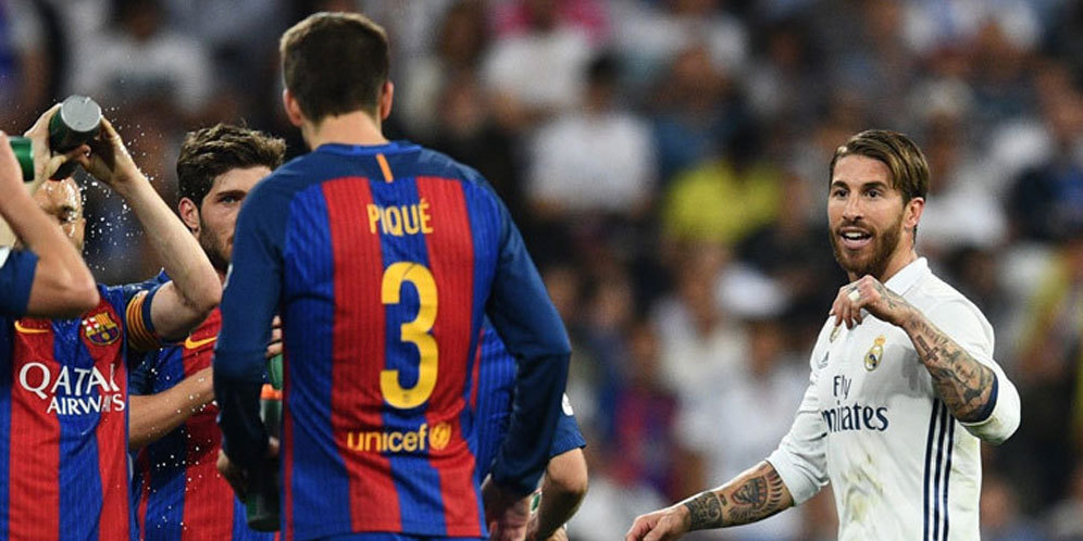 Pique Sebut Hubungannya dengan Ramos Tetap Mesra