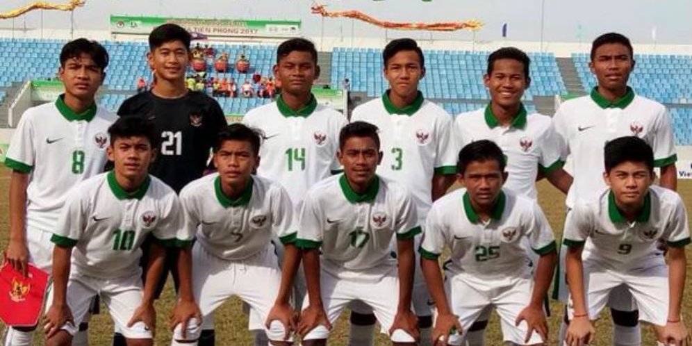 Lawan China Taipei, Timnas U-16 Menang 11-0!