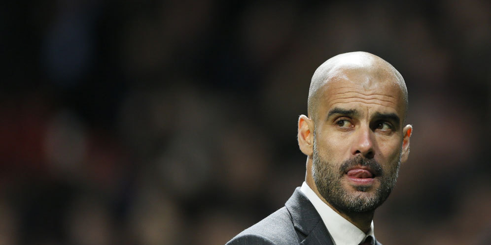 Josep Guardiola (c) AFP