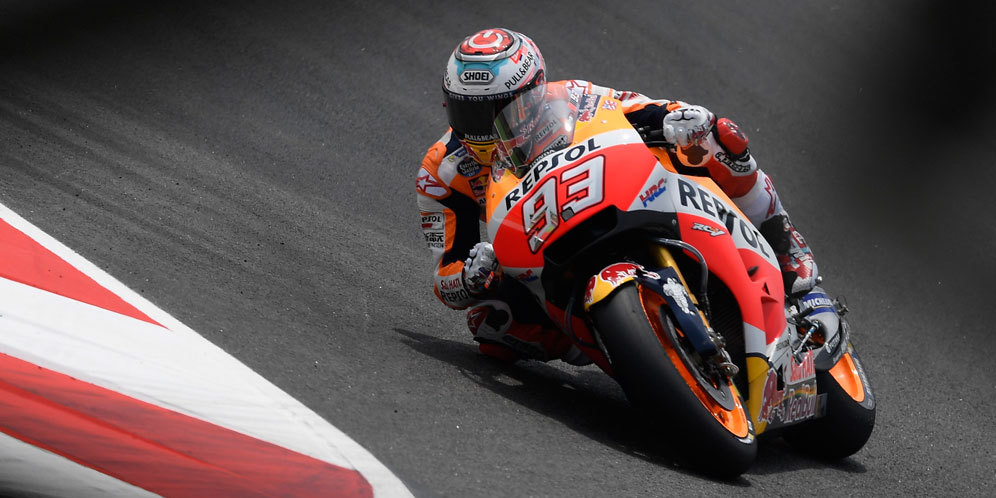 Marquez Lagi-Lagi Pimpin Latihan Ketiga MotoGP Catalunya