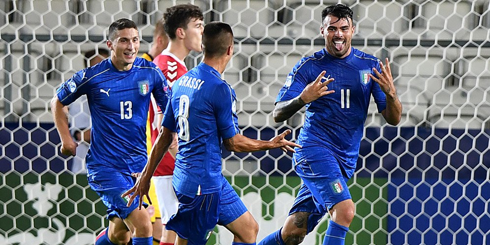 Petagna Akui Italia Terlalu Tegang Saat Lawan Denmark