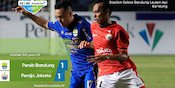 Persib Ditahan Imbang Sepuluh Pemain Persija