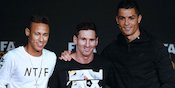 Neymar, Ronaldo dan Messi Jadi Finalis Pemain Terbaik FIFA 2017