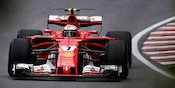 Ogah 'Ganggu' Vettel, Raikkonen Pasrah Finis Kedua