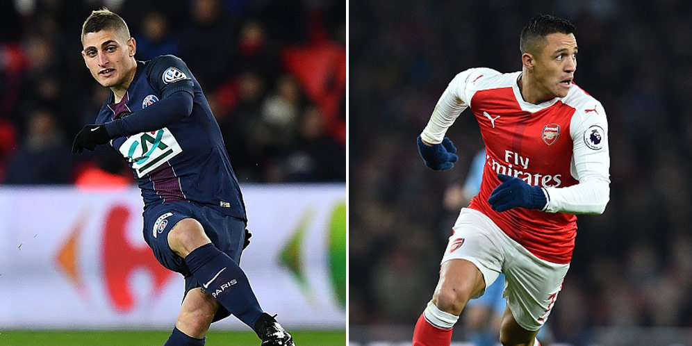 Bayern Tolak Buang-buang Uang Untuk Verratti dan Alexis