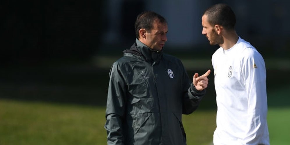 Allegri Mengaku Tak Punya Masalah dengan Bonucci