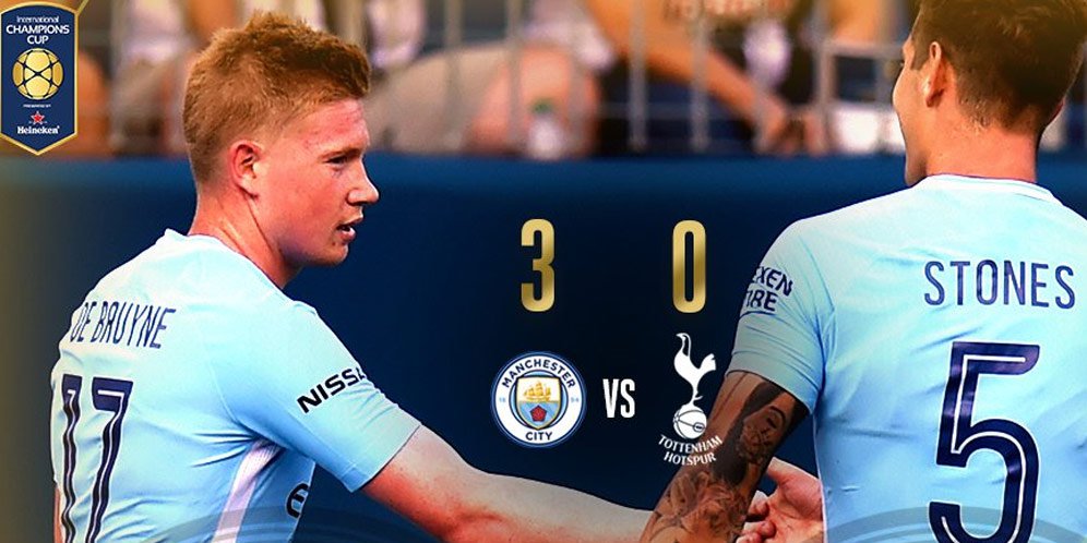 Setelah Madrid, Giliran Tottenham Jadi Korban City