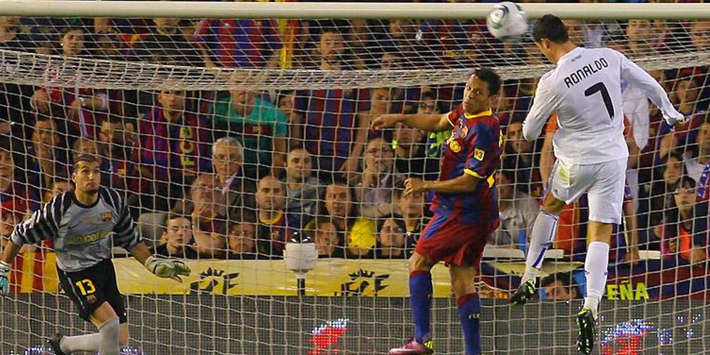 Golazo El Clasico: Bullet Header Cristiano Ronaldo