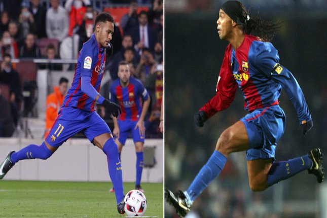 Neymar - Ronaldinho, Magis Brasil di La Liga Neymar - Ronaldinho, Magis Brasil di La Liga