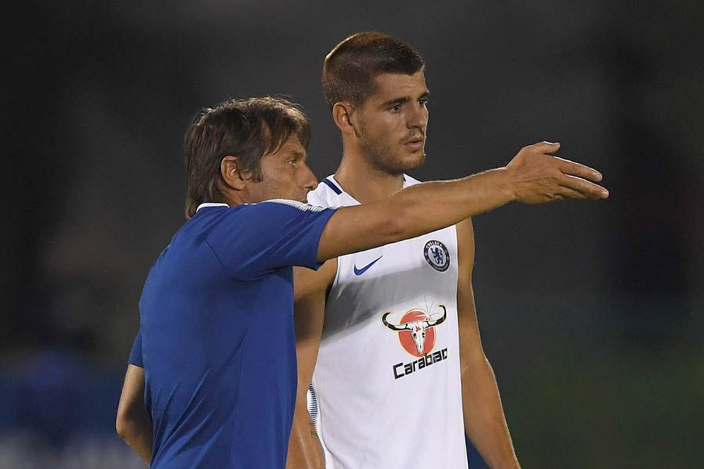 Conte Duetkan Morata-Batshuayi Saat Lawan Arsenal?