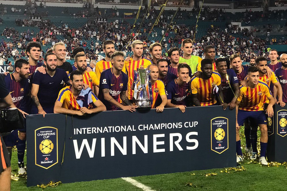 Barcelona Menangkan ICC 2017 Setelah Kalahkan Real Madrid Barcelona Menangkan ICC 2017 Setelah Kalahkan Real Madrid