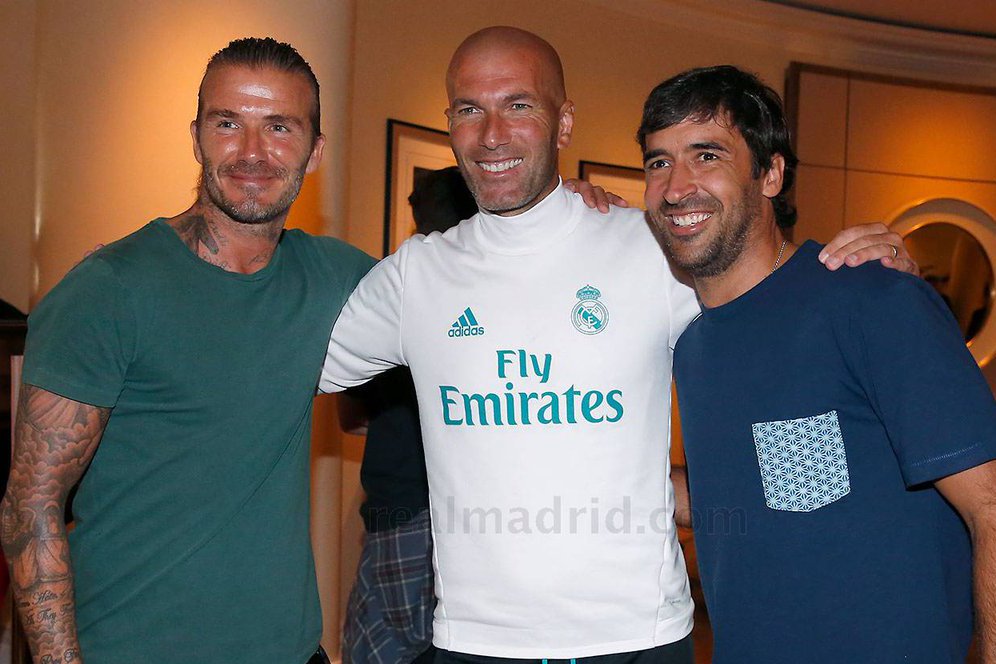 Beckham Bangga dengan Kesuksesan Zidane di Madrid