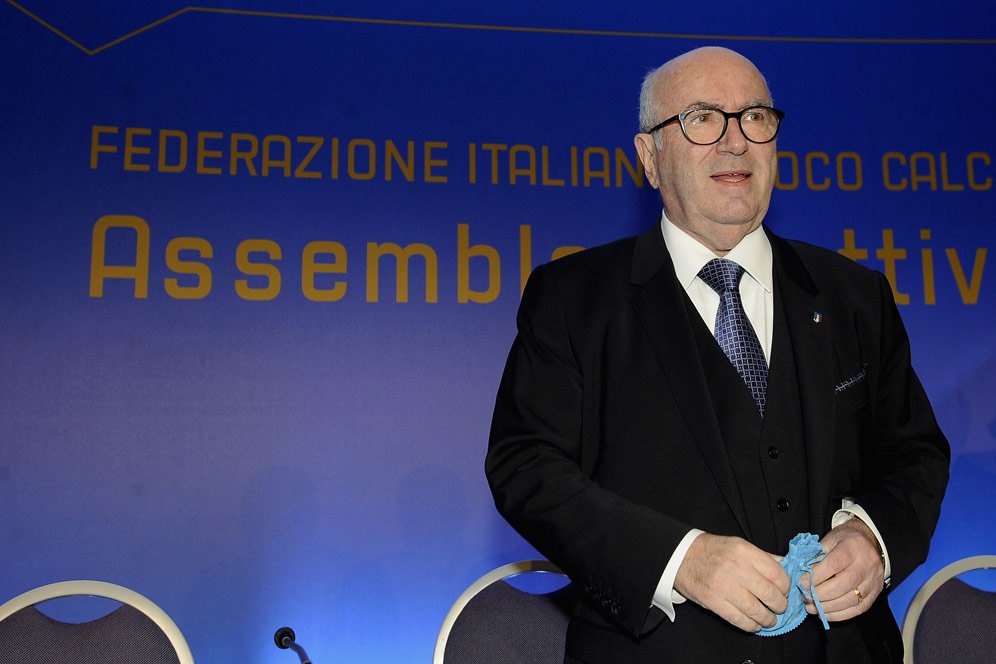 Presiden FIGC: Stadion Italia Tertinggal