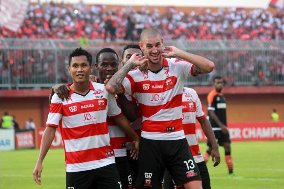 Madura United Pinang Lagi Dane Milovanovic