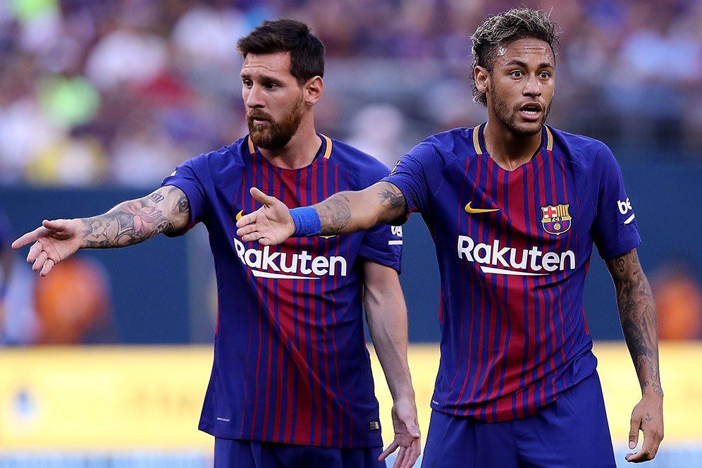 Messi Siap Berbagi Sorotan dengan Neymar