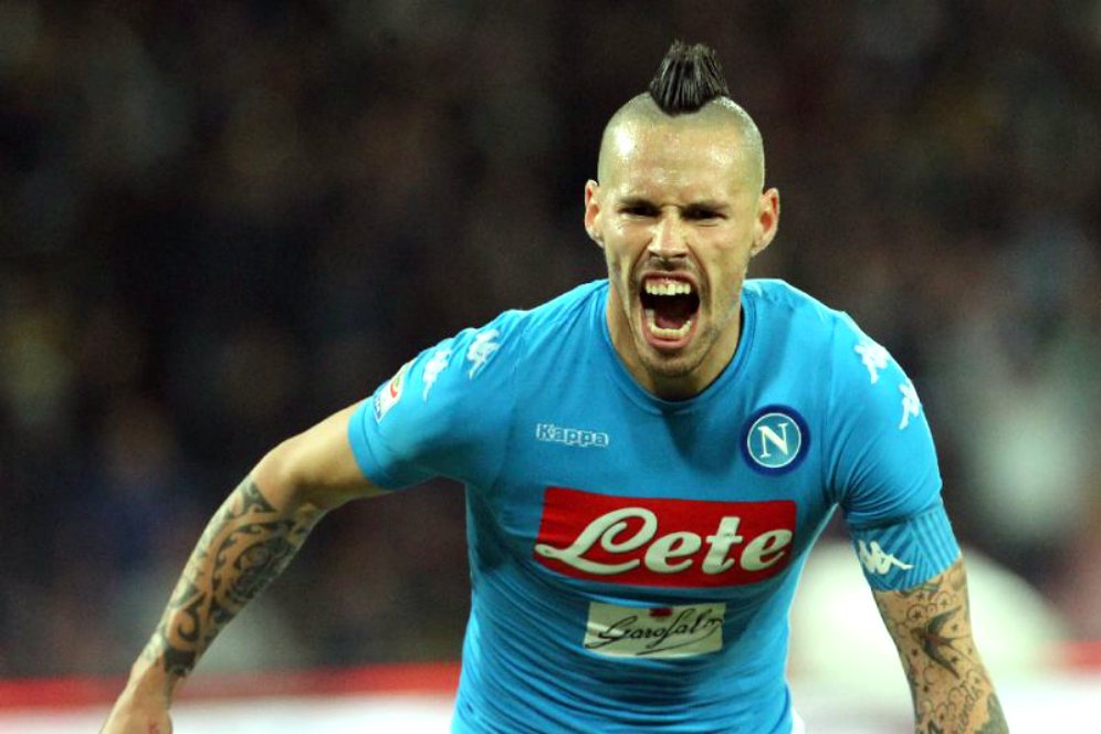 Disalip Juve, Hamsik Masih Yakin Napoli Bisa Scudetto