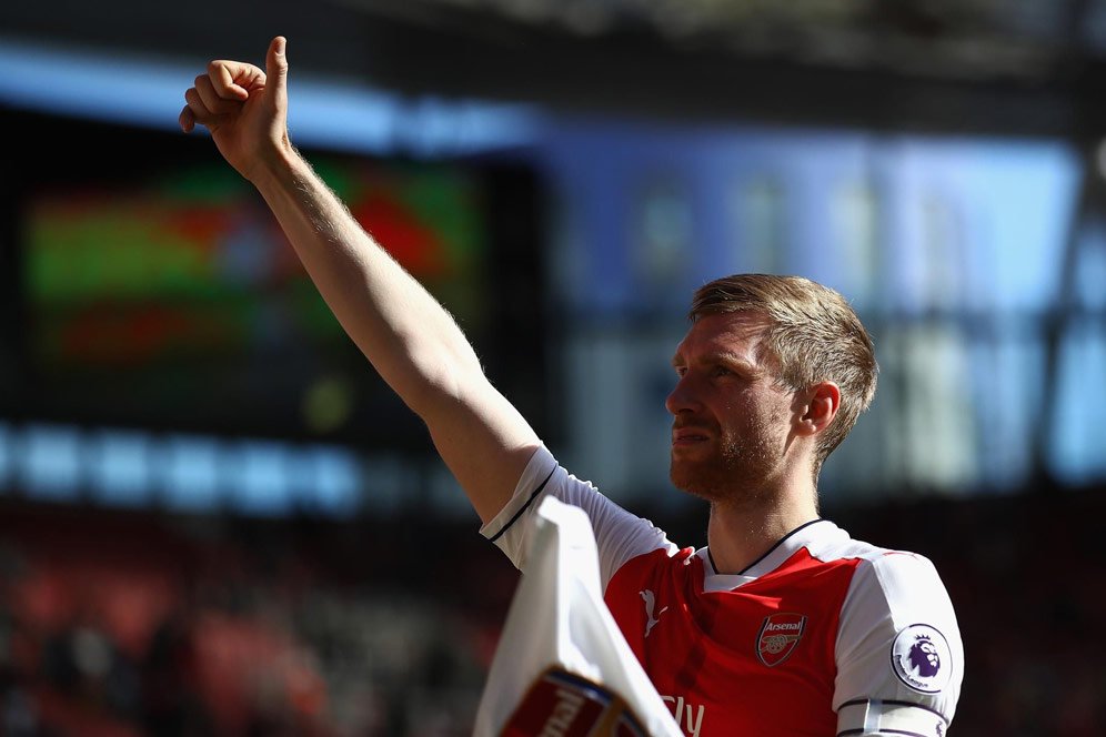 Mertesacker Bicara Soal Keputusannya Pensiun Musim Depan