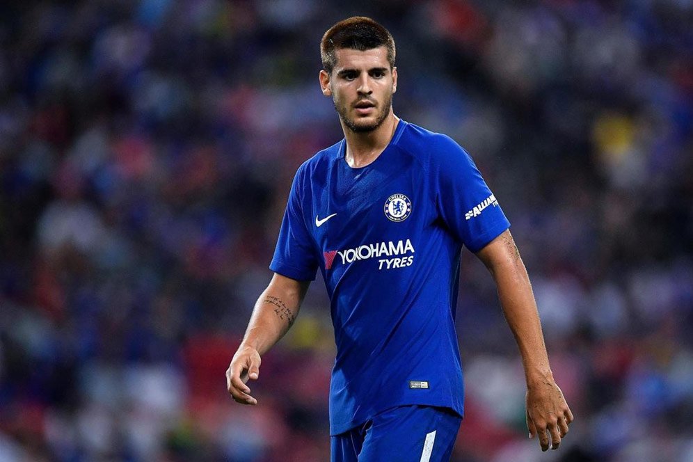 Nevin: Morata Bukan Striker Utama Chelsea Musim Depan