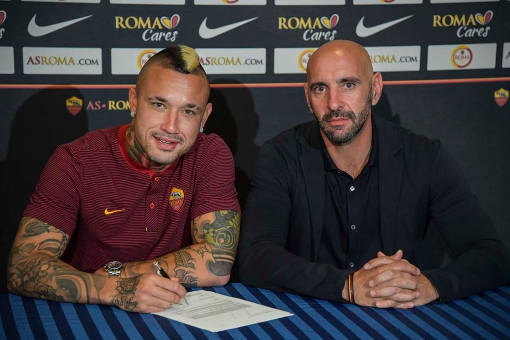 Florenzi: Nainggolan Gelandang Terbaik di Serie A