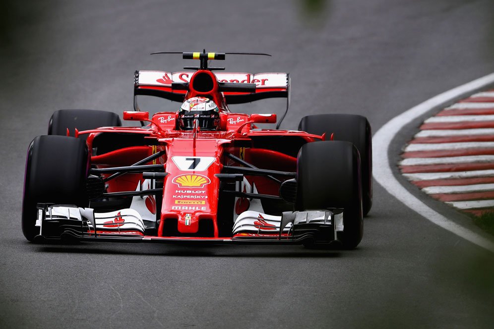 Ogah 'Ganggu' Vettel, Raikkonen Pasrah Finis Kedua Ogah 'Ganggu' Vettel, Raikkonen Pasrah Finis Kedua
