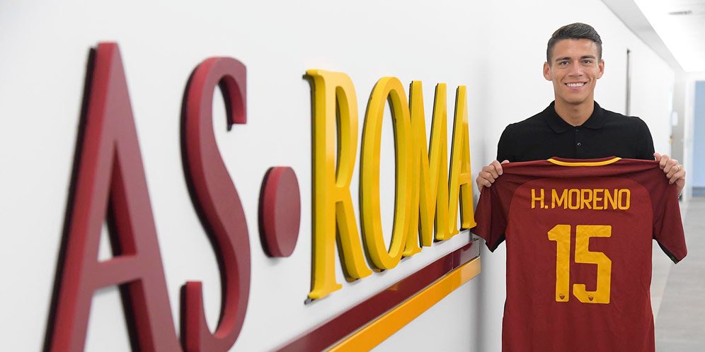 Walau Seorang Bek, Moreno Ingin Cetak Banyak Gol di Roma
