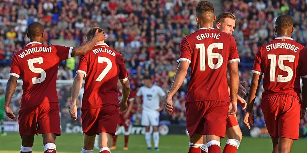 Liverpool saat lawan Tranmere.