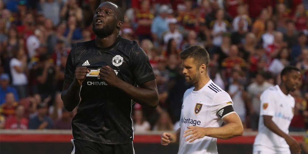 Gol Debut Lukaku Antarkan MU Kalahkan Real Salt Lake