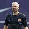 Jelang El Clasico, Andres Iniesta Bolos Latihan