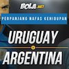 Prediksi Uruguay vs Argentina 1 September 2017