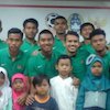 Timnas U-19 Gelar Doa Bersama Anak Yatim Piatu