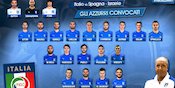 Skuat Italia Untuk Hadapi Spanyol dan Israel
