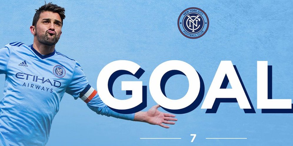 Lob Spektakuler David Villa yang Bahkan Dipuji Andrea Pirlo