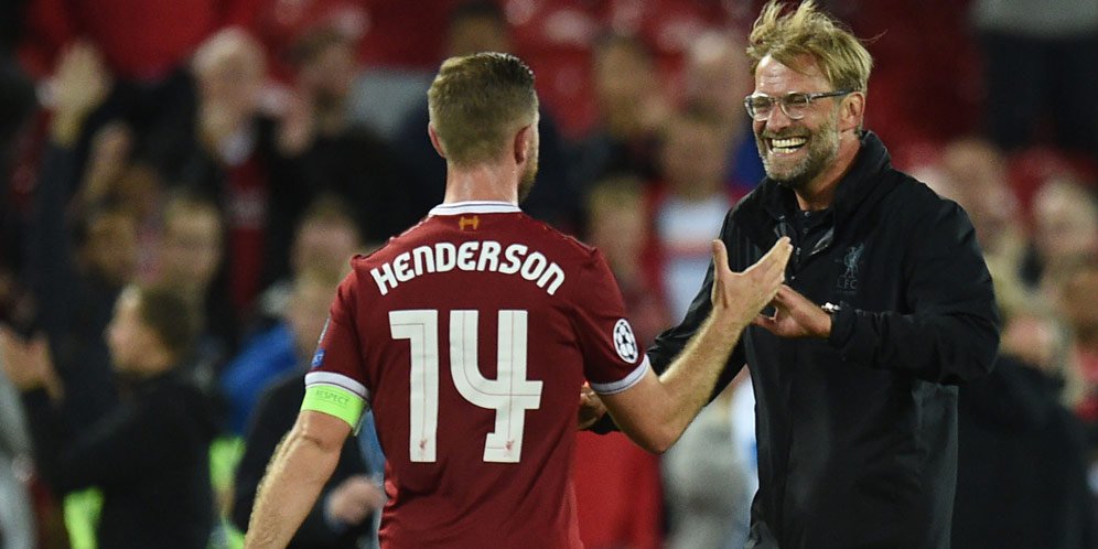 Jordan Henderson dan Jurgen Klopp